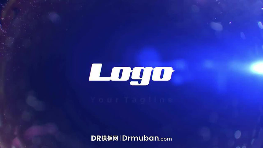 DR片头模板 炫酷3D跑车追赶警匪片达芬奇开场视频模板下载-DR模板网
