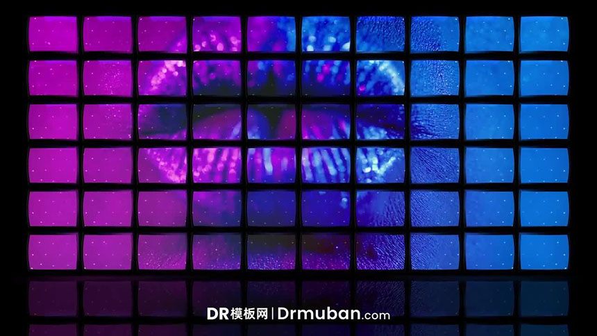 达芬奇预设 创意炫酷马赛克效果短视频包装DR预设下载-DR模板网