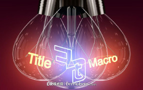 达芬奇预设 立体3D钨灯发光霓虹动态标题logo展示DR预设