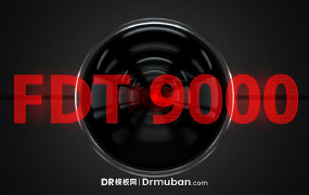 达芬奇预设 炫酷3D红外线投影特效logo展示DR预设下载