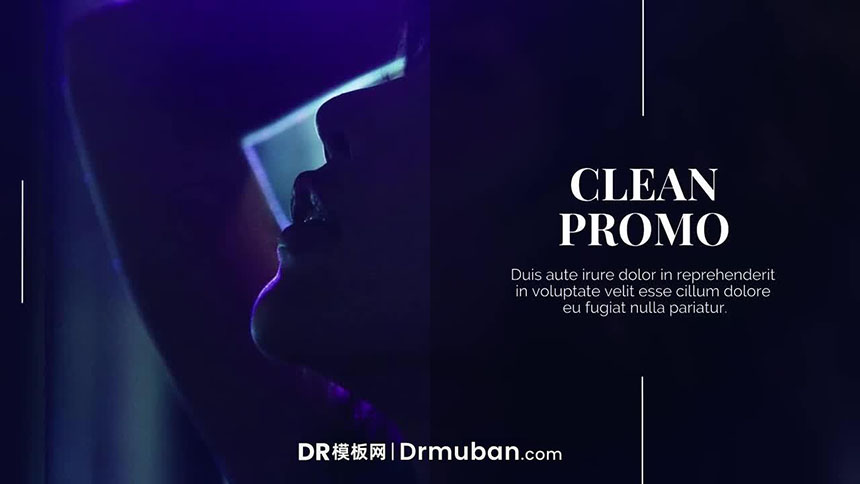 DR短视频模板 时尚企业形象宣传片达芬奇模板下载-DR模板网